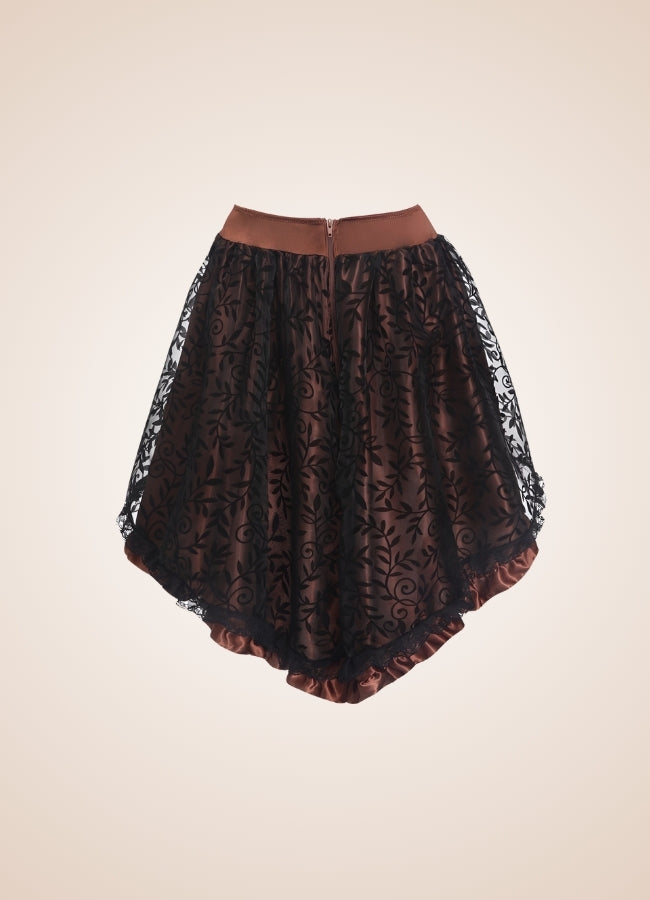 Steampunk Pirate Short Skirt UK