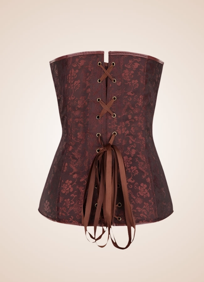 Steampunk Pirate Zipper Corset UK