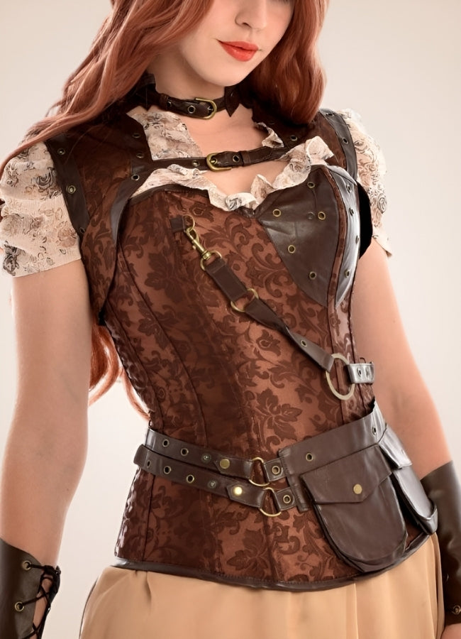 Steampunk Pocket Corset UK