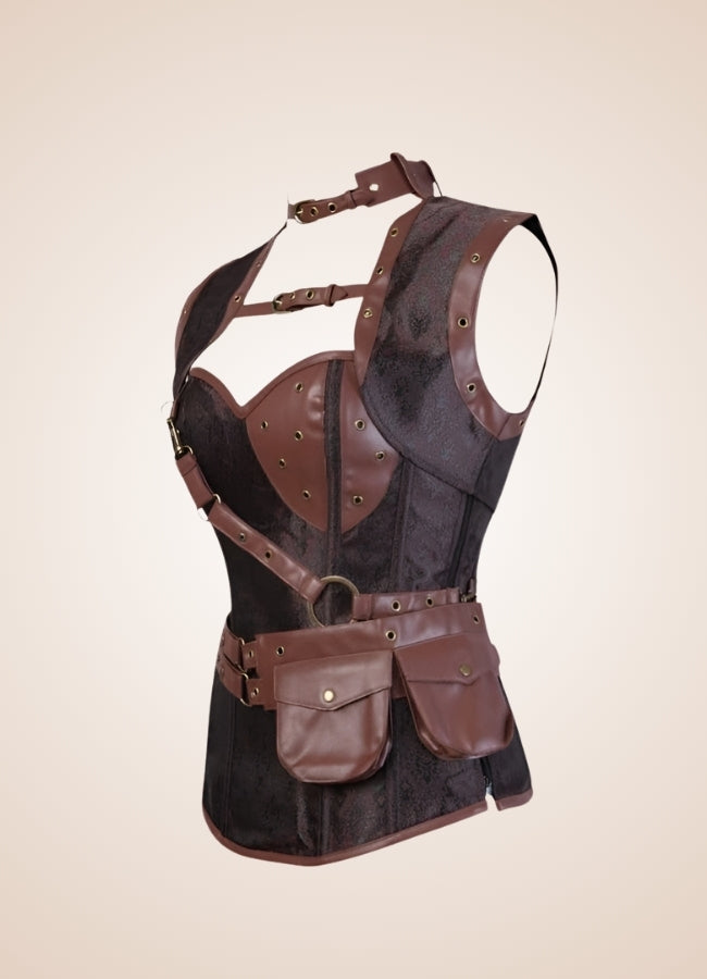 Steampunk Pocket Corset UK