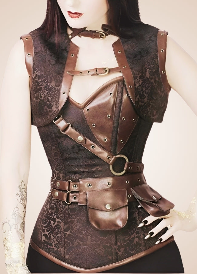 Steampunk Pocket Corset UK