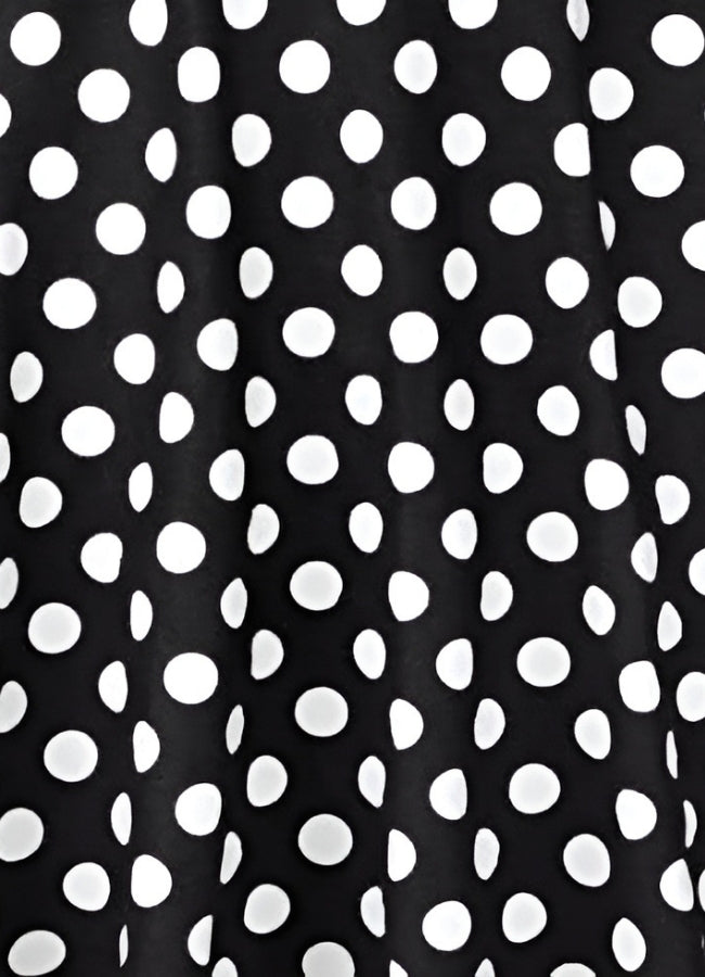 Steampunk Polkadot Midi Skirt UK