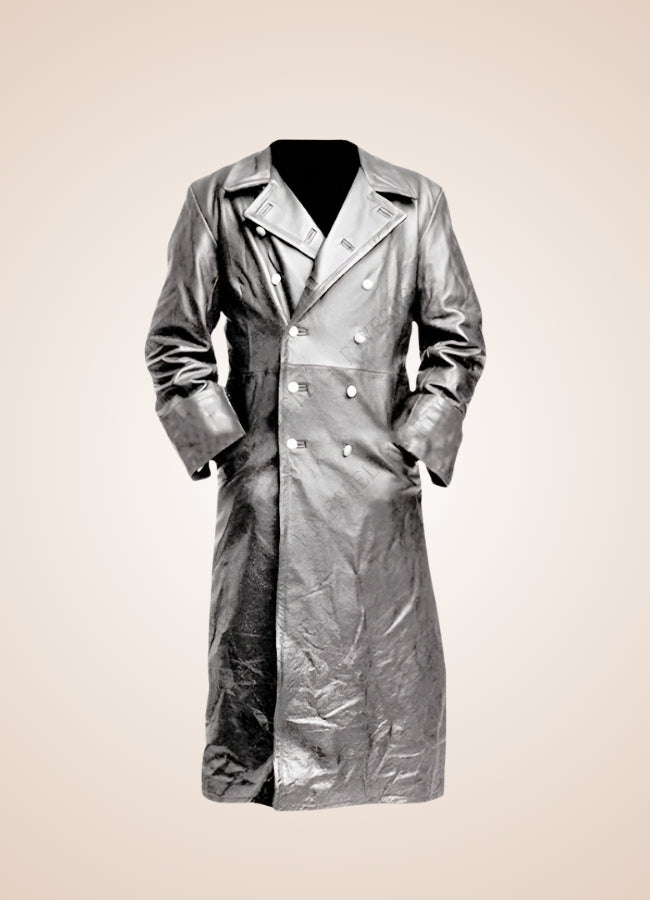 Steampunk Pu Leather Coat UK