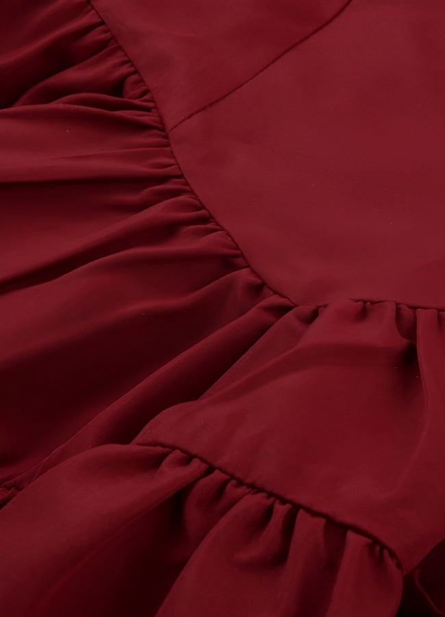 Steampunk Red Lolita Dress UK