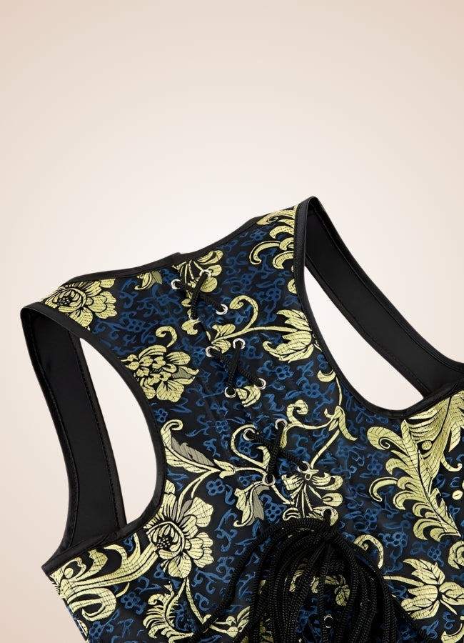 Steampunk Renaissance Lace Up Corset UK