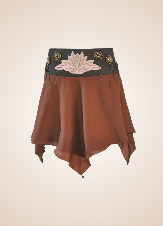 Steampunk Renaissance Mini Skirt UK