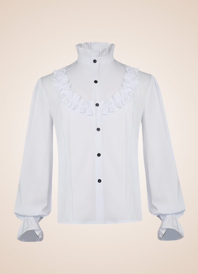Steampunk Renaissance White Shirt UK