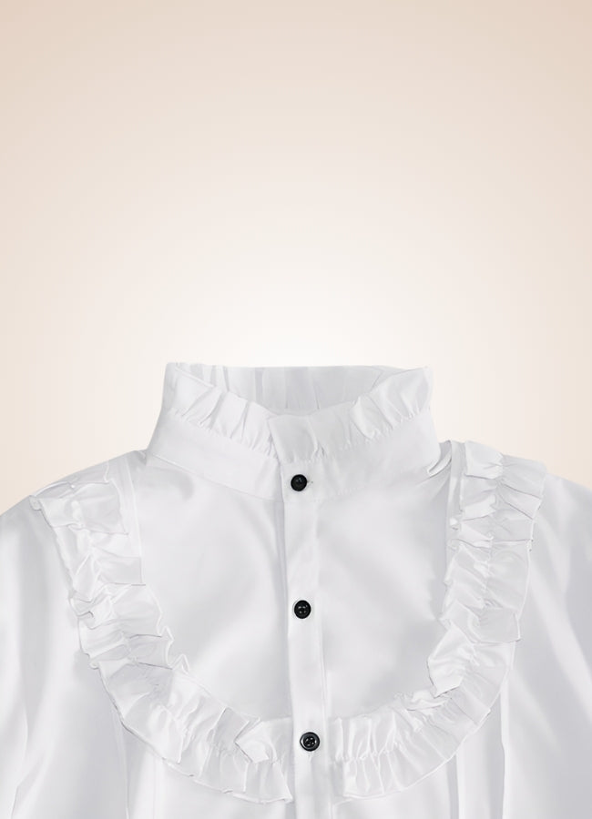 Steampunk Renaissance White Shirt UK