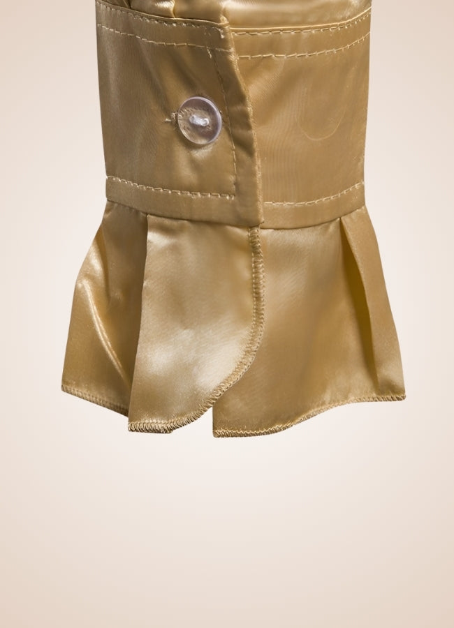 Steampunk Satin Gold Shirt UK