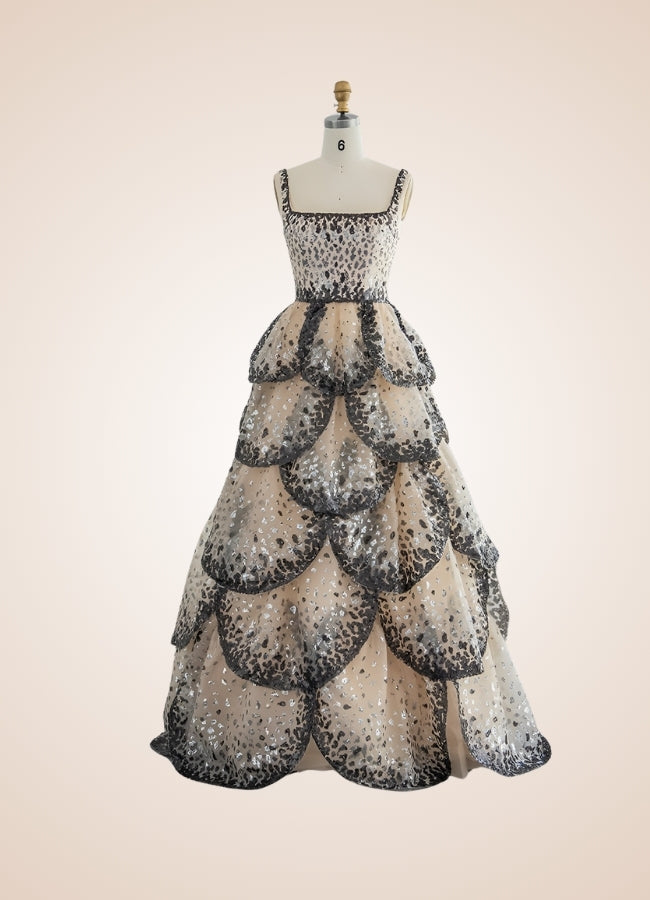 Steampunk Sequin Ball Gown UK