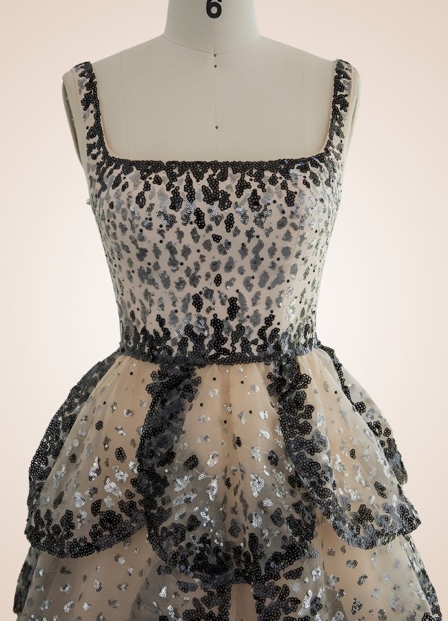 Steampunk Sequin Ball Gown UK