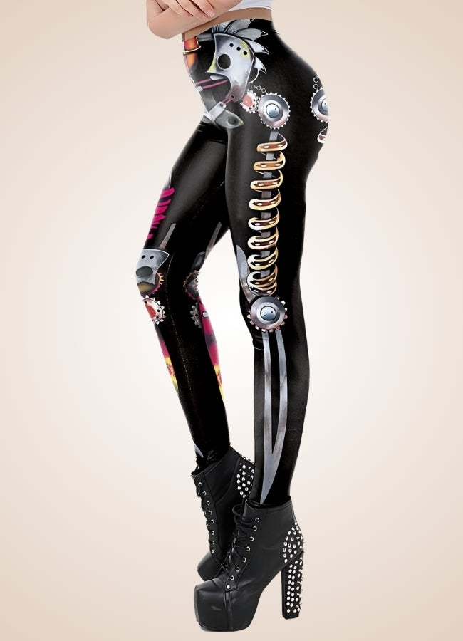 Steampunk Skeleton Legging UK