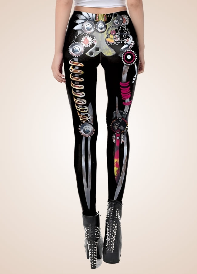 Steampunk Skeleton Legging UK