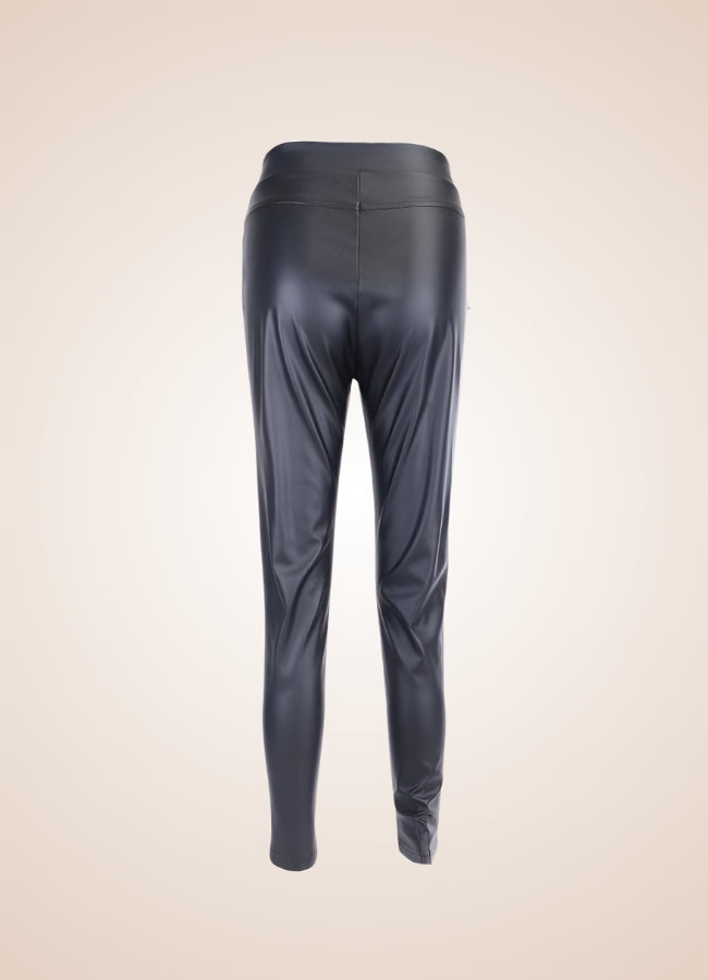 Steampunk Skinny Lace Up Pants UK