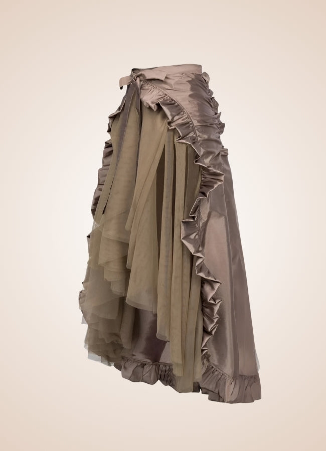 Steampunk Skirt Wrap Skirt UK