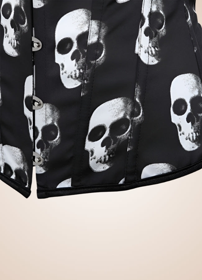 Steampunk Skull Corset UK