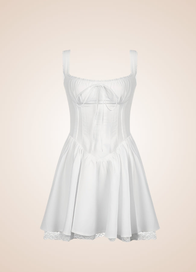 Steampunk Sleeveless Corset Dress UK