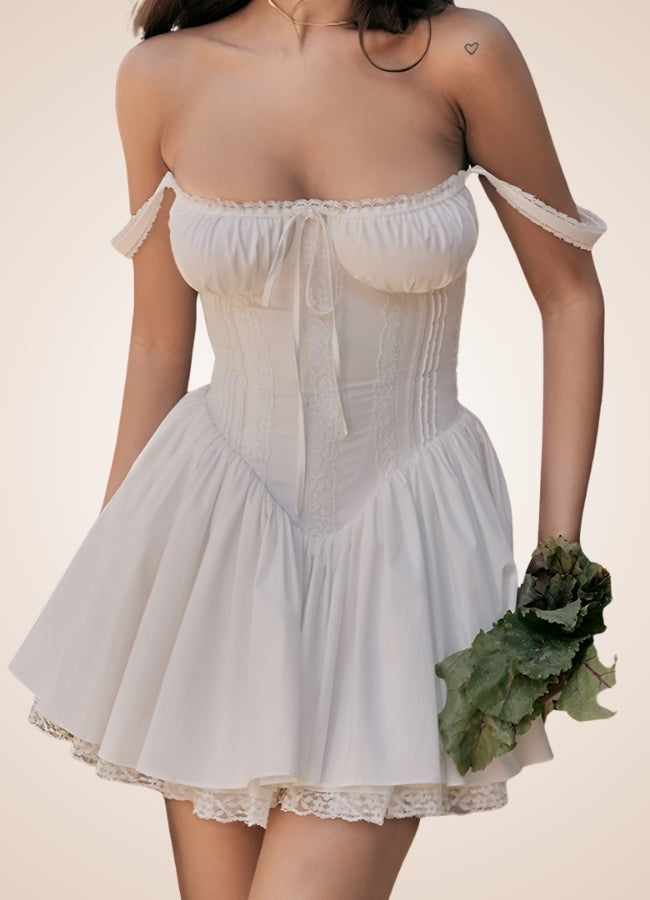 Steampunk Sleeveless Corset Dress UK