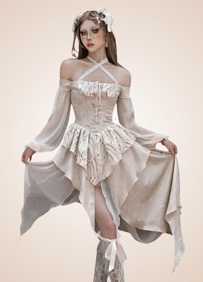 Steampunk Sleeveless Summer Dress UK