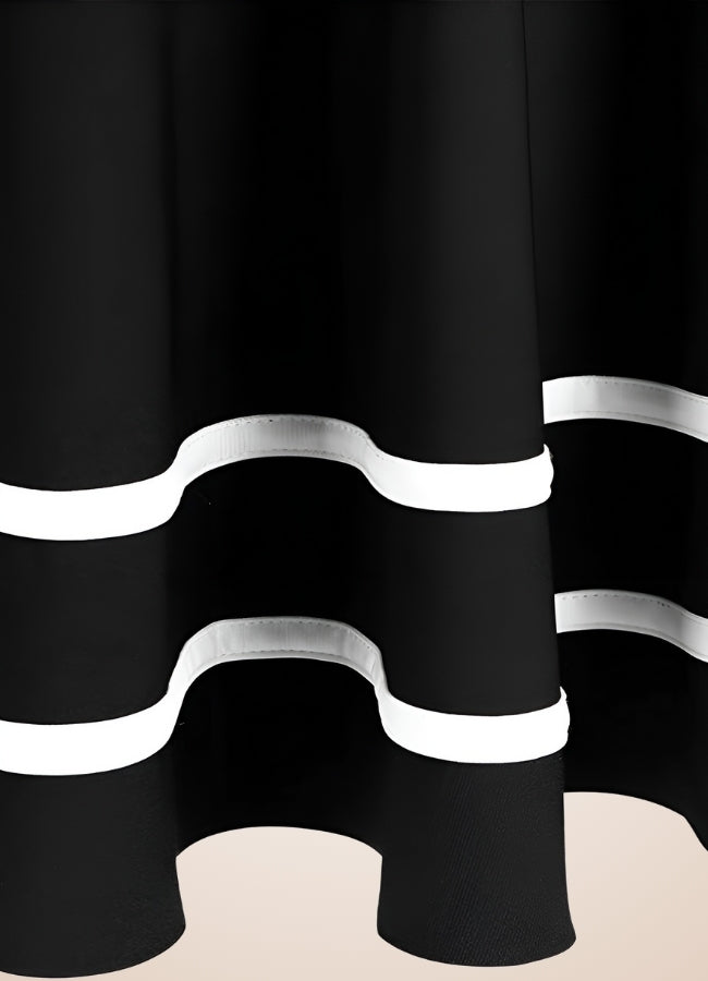 Steampunk Striped Skirt UK