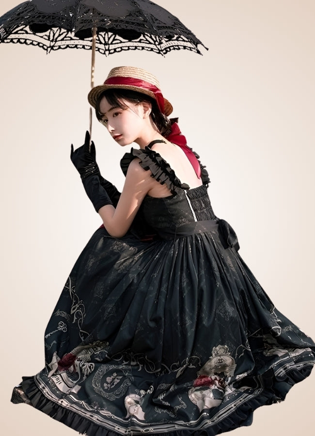 Steampunk Summer Lolita Dress UK