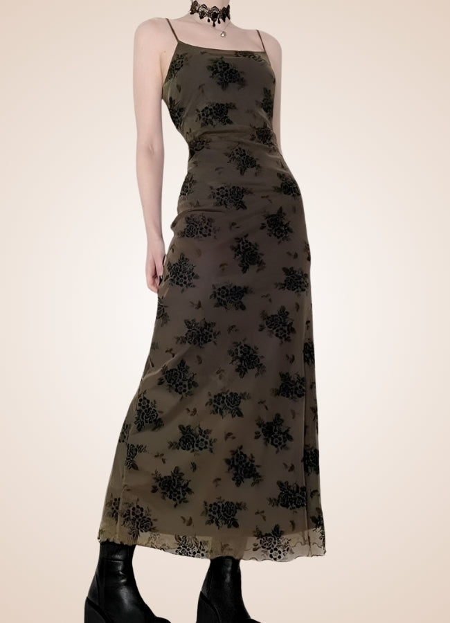 Steampunk Summer Mesh Dress UK