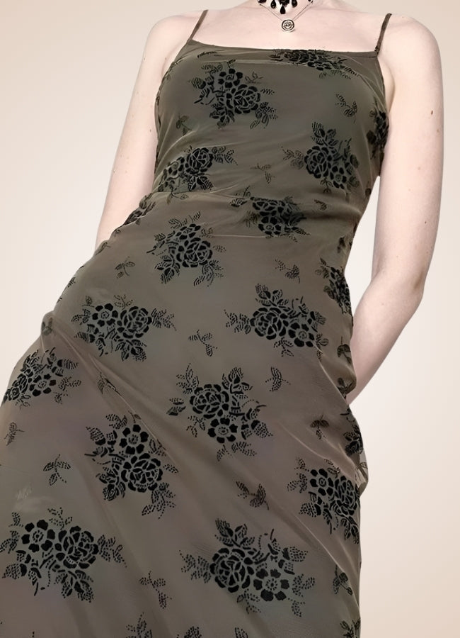 Steampunk Summer Mesh Dress UK