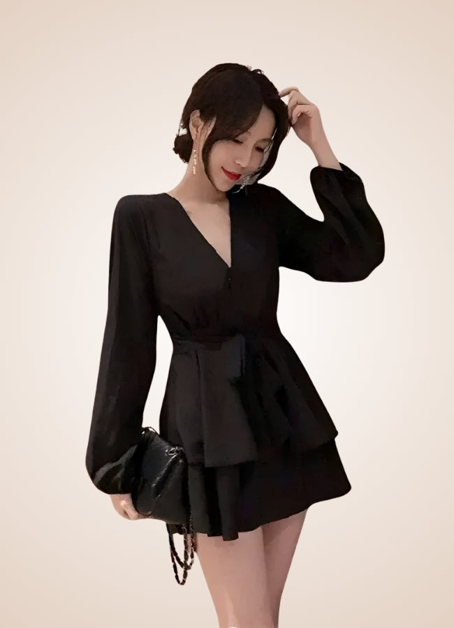 Steampunk Summer Raffled Dress UK