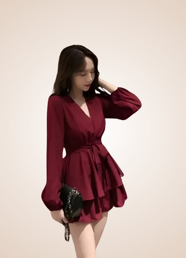 Steampunk Summer Raffled Dress UK