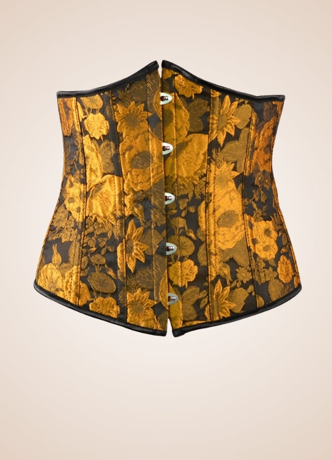 Steampunk Sunflower Underbust Corset UK
