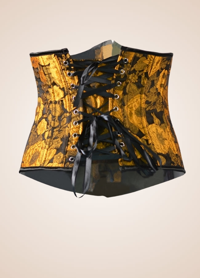 Steampunk Sunflower Underbust Corset UK