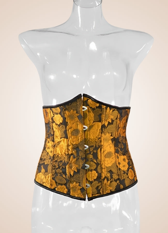Steampunk Sunflower Underbust Corset UK