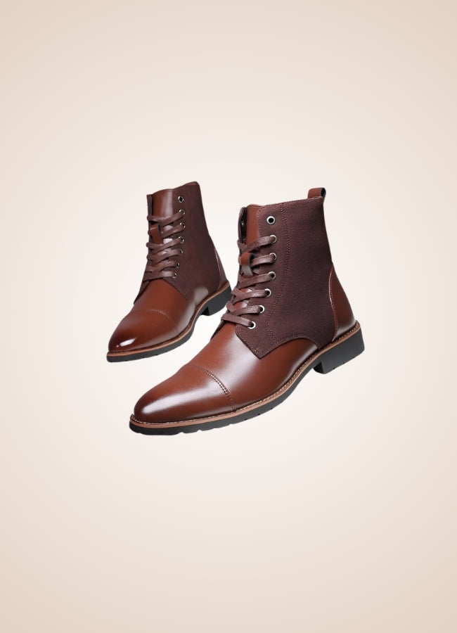 Steampunk Top Ankle Boots UK