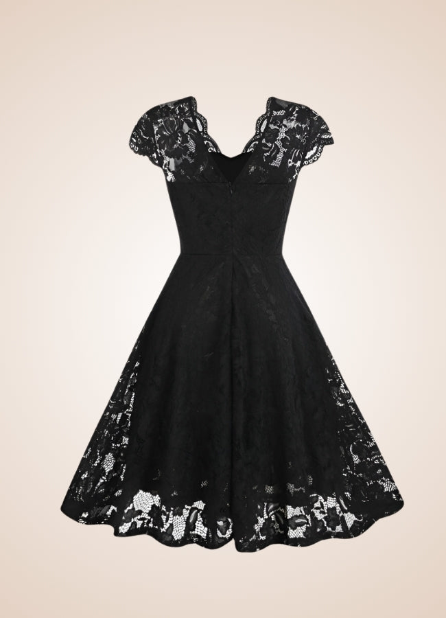 Steampunk V Neck Mini Dress UK