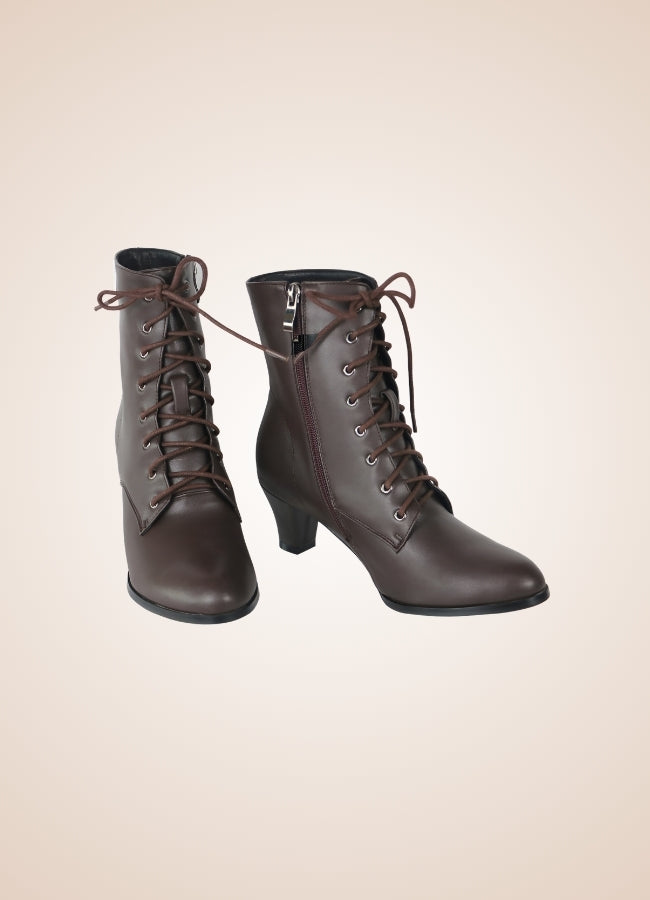 Steampunk Victorian Ankle Boots UK