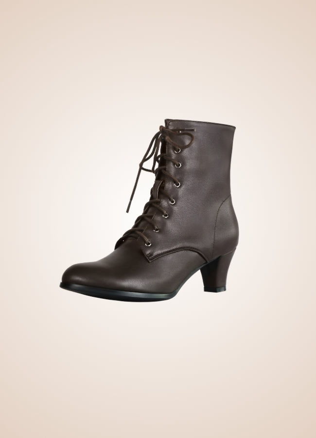 Steampunk Victorian Ankle Boots UK