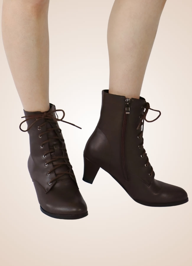 Steampunk Victorian Ankle Boots UK