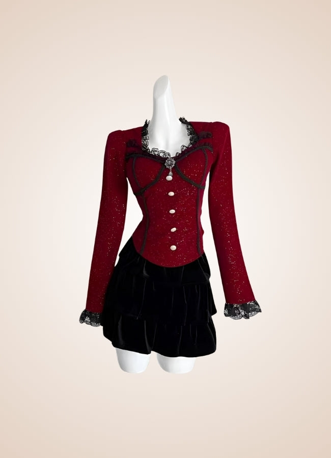 Steampunk Victorian Blouse UK