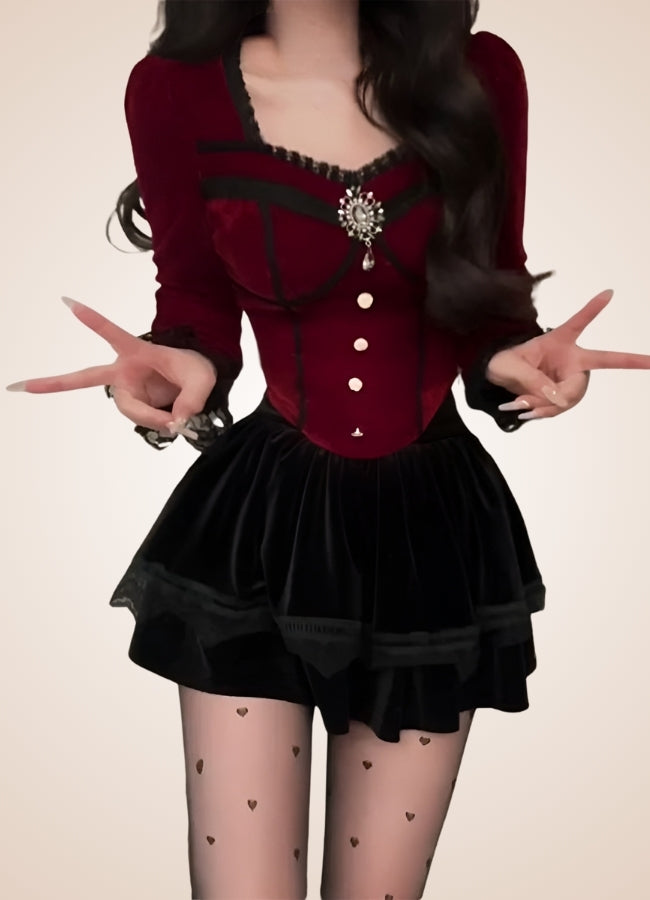 Steampunk Victorian Blouse UK