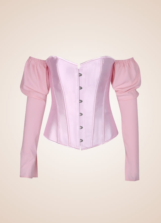 Steampunk Victorian Long Sleeve Corset UK