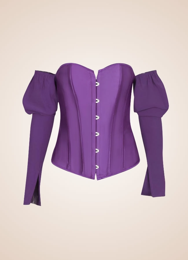 Steampunk Victorian Long Sleeve Corset UK