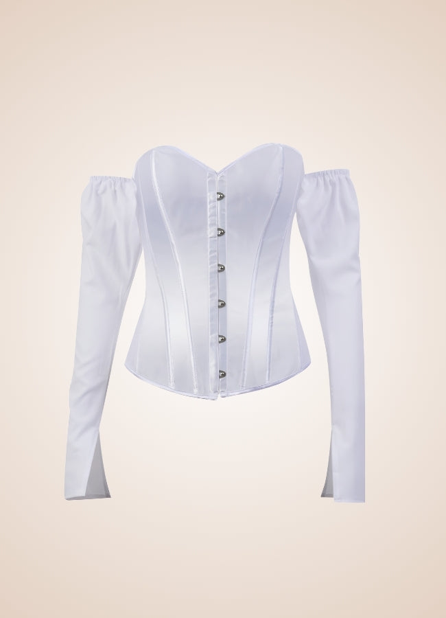 Steampunk Victorian Long Sleeve Corset UK