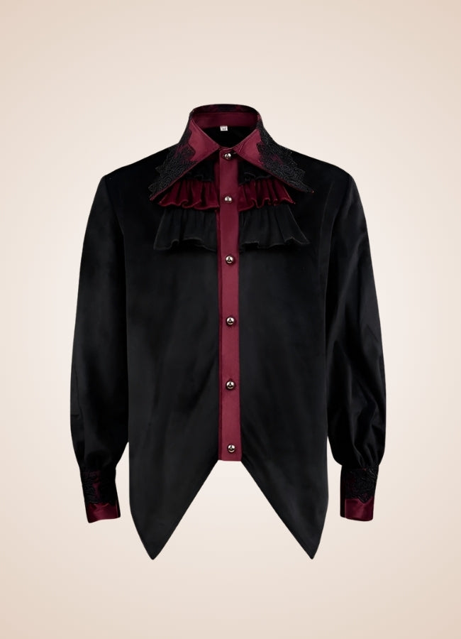 Steampunk Victorian Long Sleeve Shirt UK
