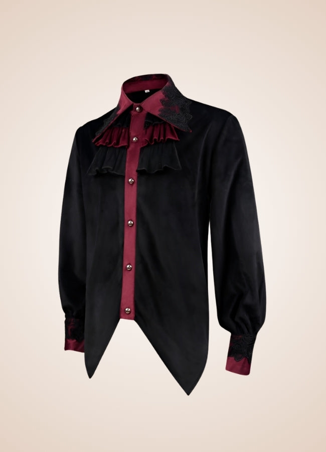 Steampunk Victorian Long Sleeve Shirt UK