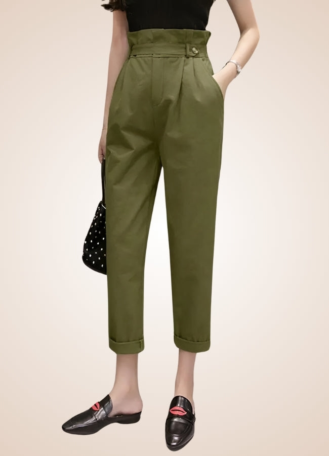 Steampunk Vintage High Waist Pants UK