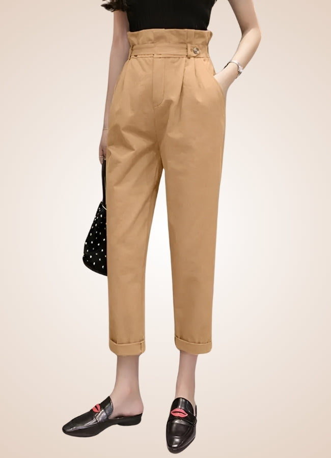 Steampunk Vintage High Waist Pants UK