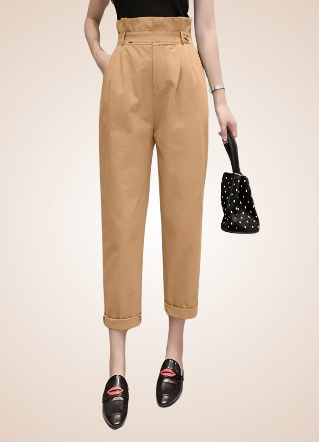 Steampunk Vintage High Waist Pants UK