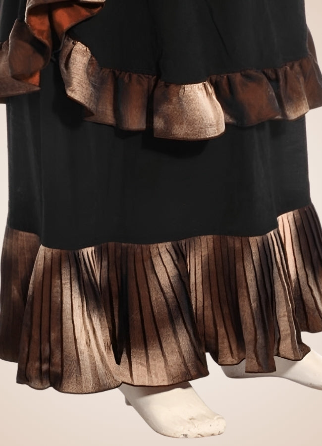 Steampunk Vintage Long Skirt UK
