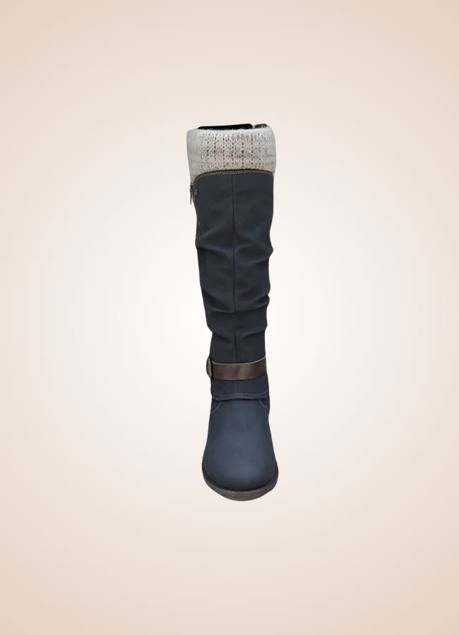 Steampunk Winter Mid Calf Boots UK