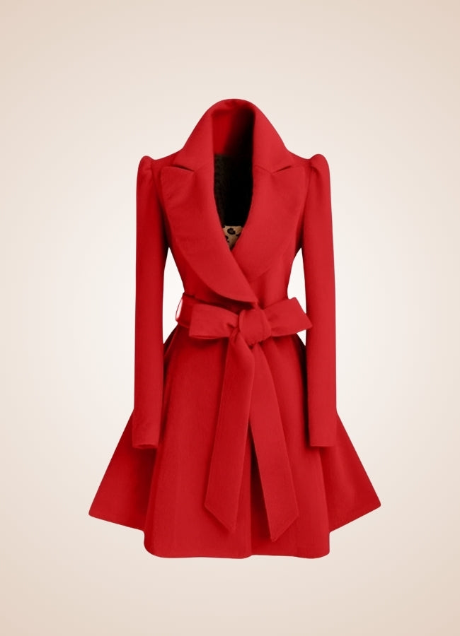 Steampunk Women's Belt Trench Coat UK